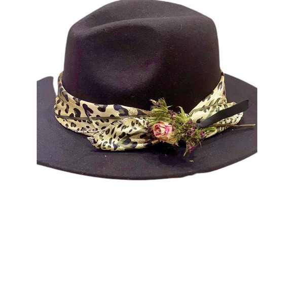 Customized Fedora with Silk Ribbon gift for her main image 5